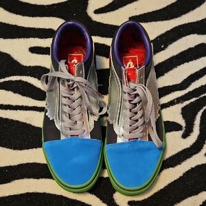 Colorful High-Top Sneakers